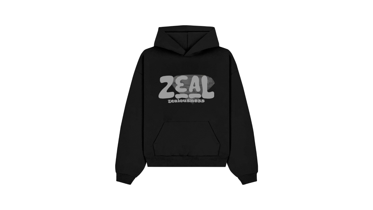 (PRE-ORDER) Zeal Hoodie - Black